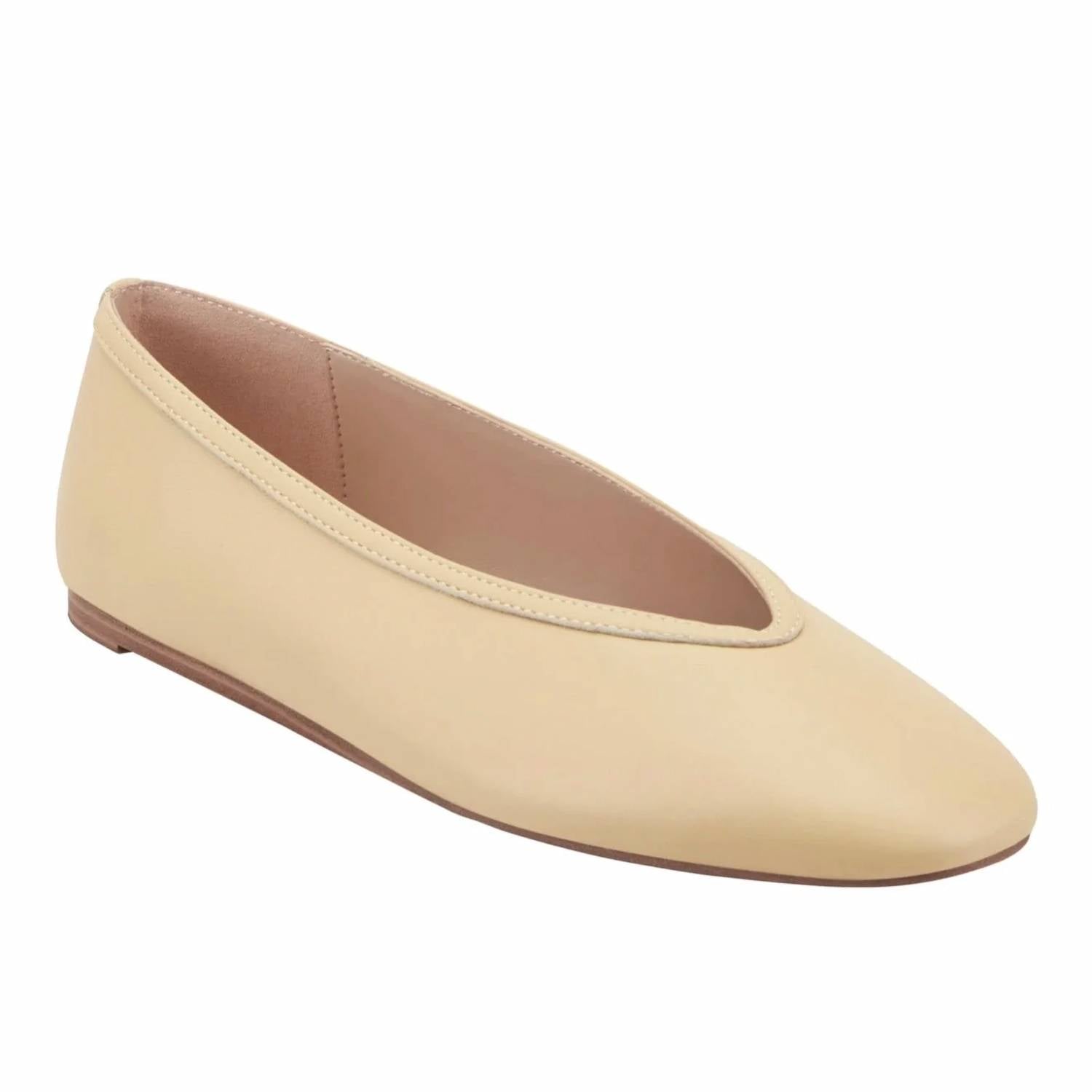 Marc Fisher - Women's Gradi Leather Ballet Flat