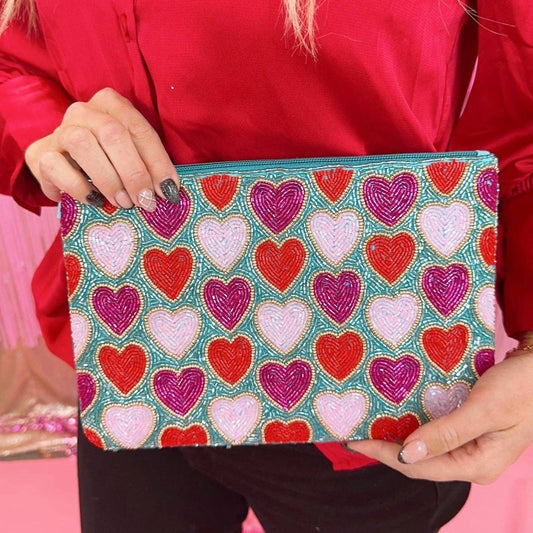 Treasure Jewels - Women's My Heart Clutch Bag