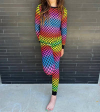Rowdy Sprout - Checkered Rainbow Set