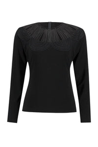 Joseph Ribkoff - Chic Hip-length Pullover Top