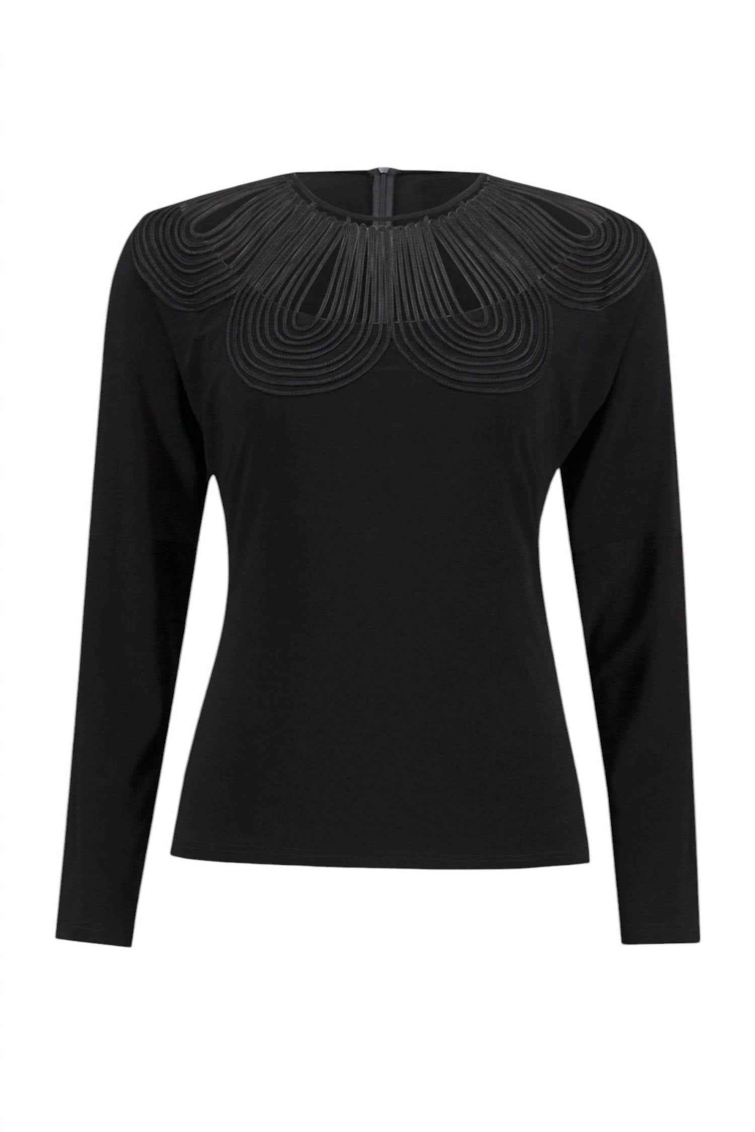 Joseph Ribkoff - Chic Hip-length Pullover Top