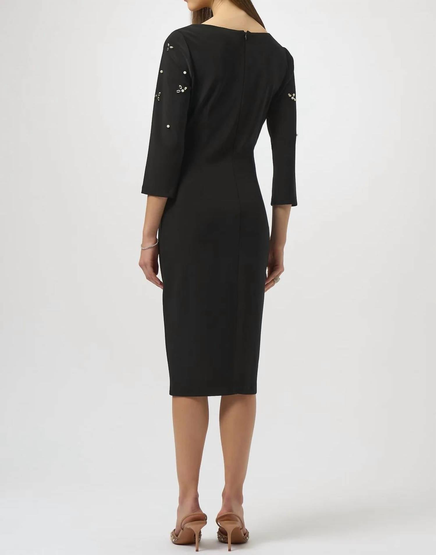 Joseph Ribkoff - Embellished Sheath Dress