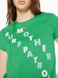 Mother Boxy Goody Goody Surf Patrol T-shirt in green - women's t-shirt - view 4
