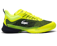 LACOSTE Men's Ag-lt23 Ultra Shoe in yellow navy - men's sneaker