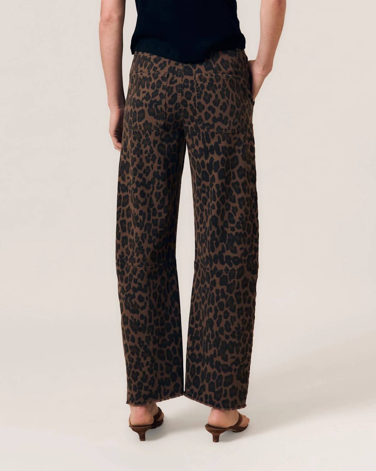 Le Jean - Utility Soft Mid Rise Barrel Jeans