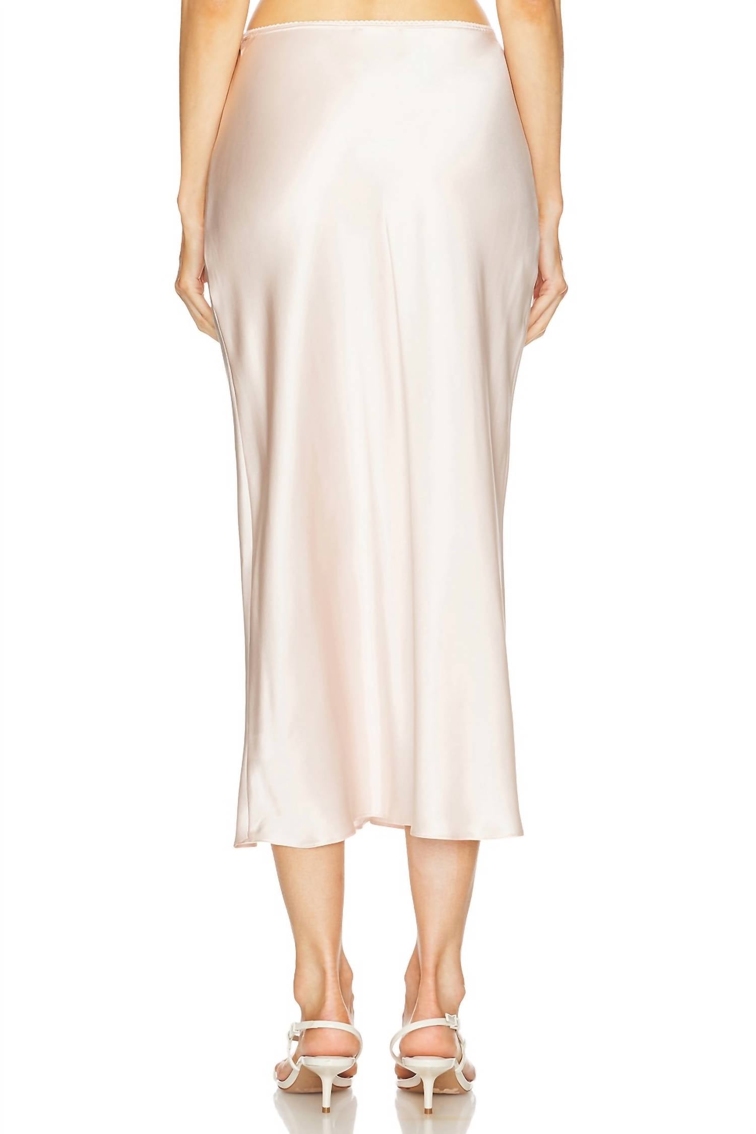 Sablyn - Miranda Bias Cut Silk Skirt