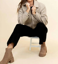 Tea N Rose - Journey Zip Up Jacket