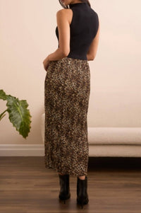 Tribal - Sleeveless Twofer Midi Dress