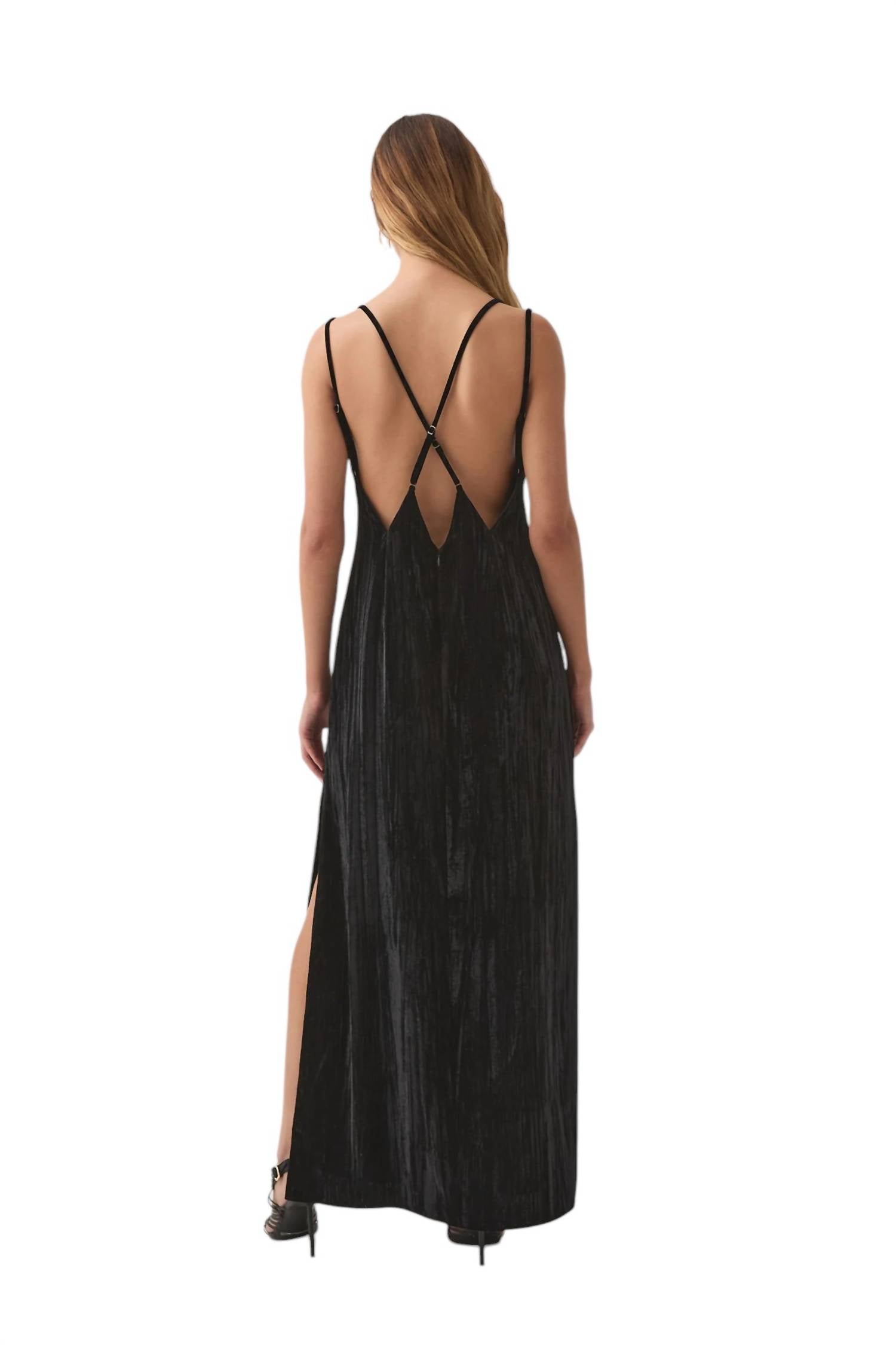 Aje. - Moonbow Velvet Maxi Dress