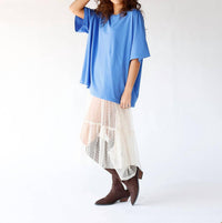 By Together - Dotted Daydream Sheer Midi Skirt