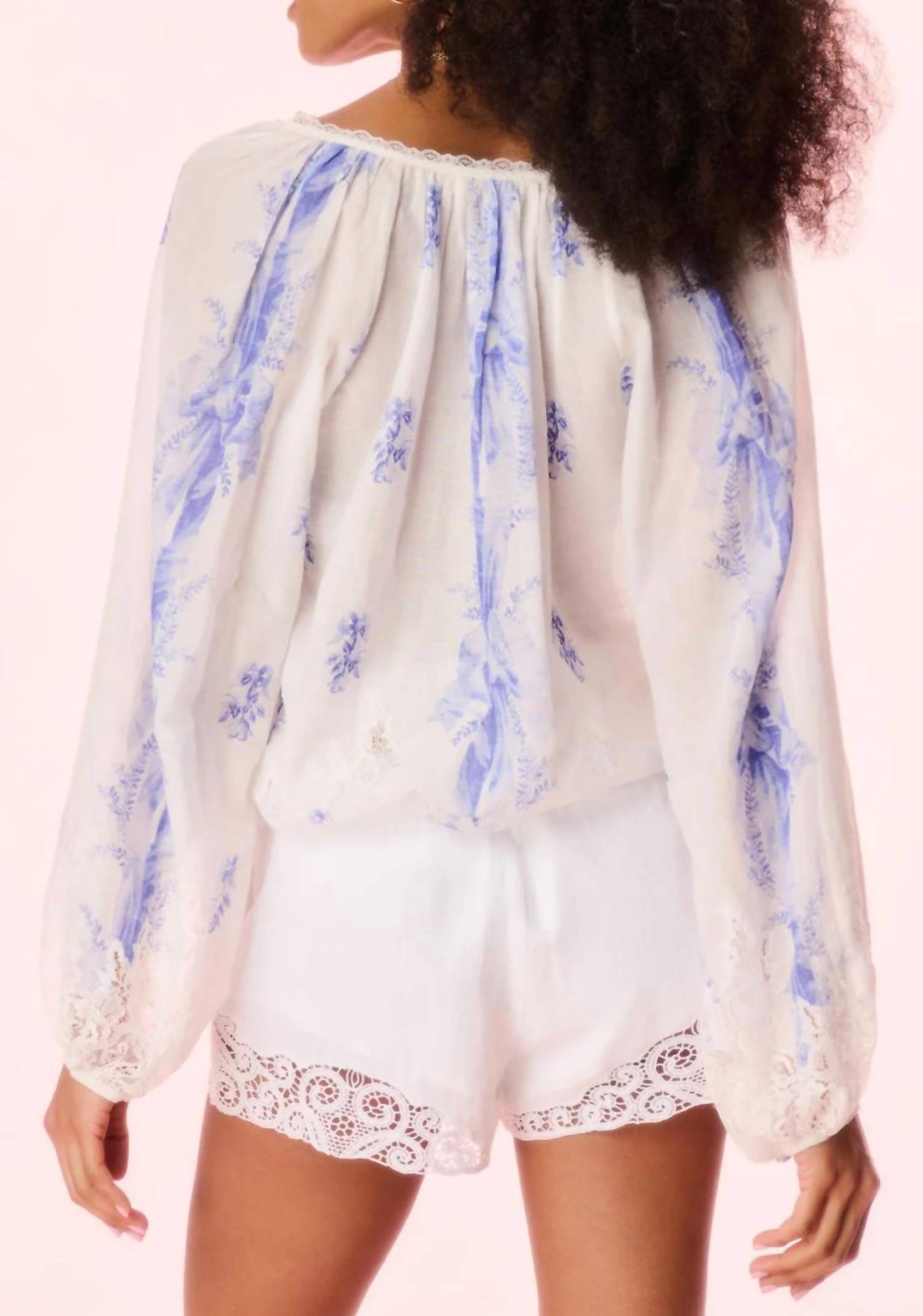 Loveshackfancy - Dresner Cotton Lace Top