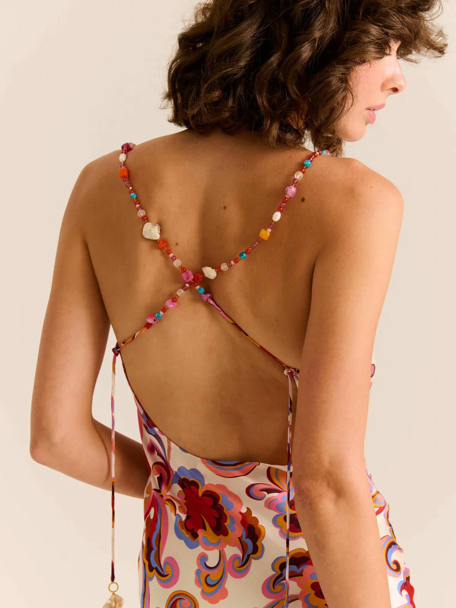 Carolina K - Paisley Floral Slip Dress