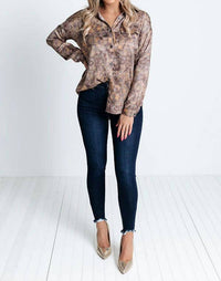 Fate - Warm Glow Button Up Top