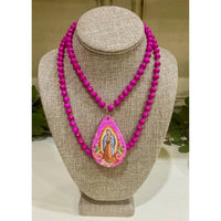 Sweet Ginger - Our Lady Of Guadalupe Women's Necklace