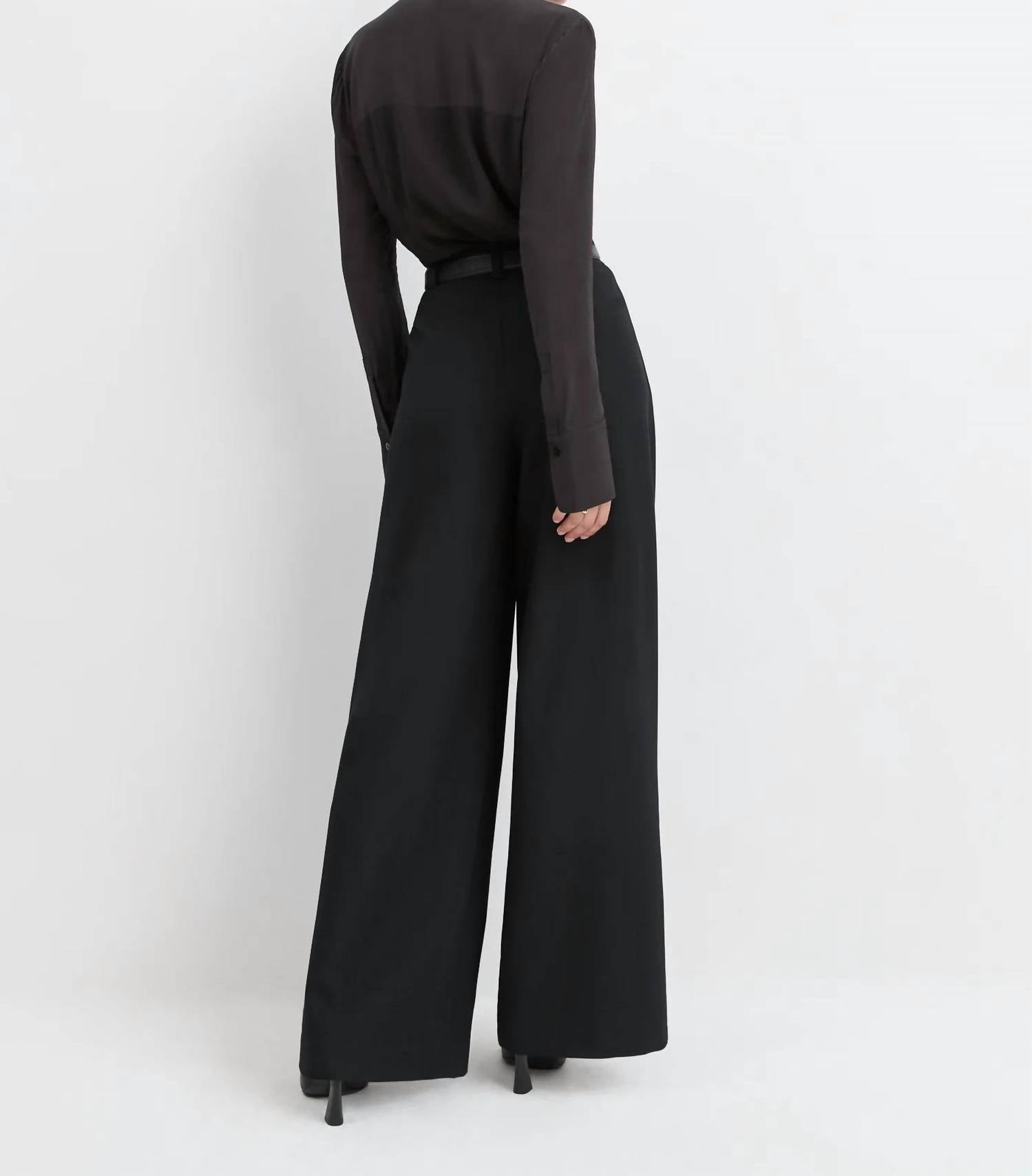 Favorite Daughter The Power Play Pant in black - women's pants - alternate view