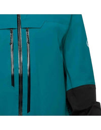 Mammut Men’s Waterproof Rain Jacket in teal black - men's jacket - view 6