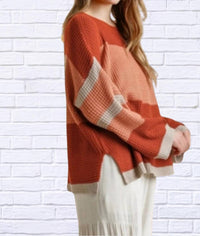 Umgee - Betty Color Block Sweater