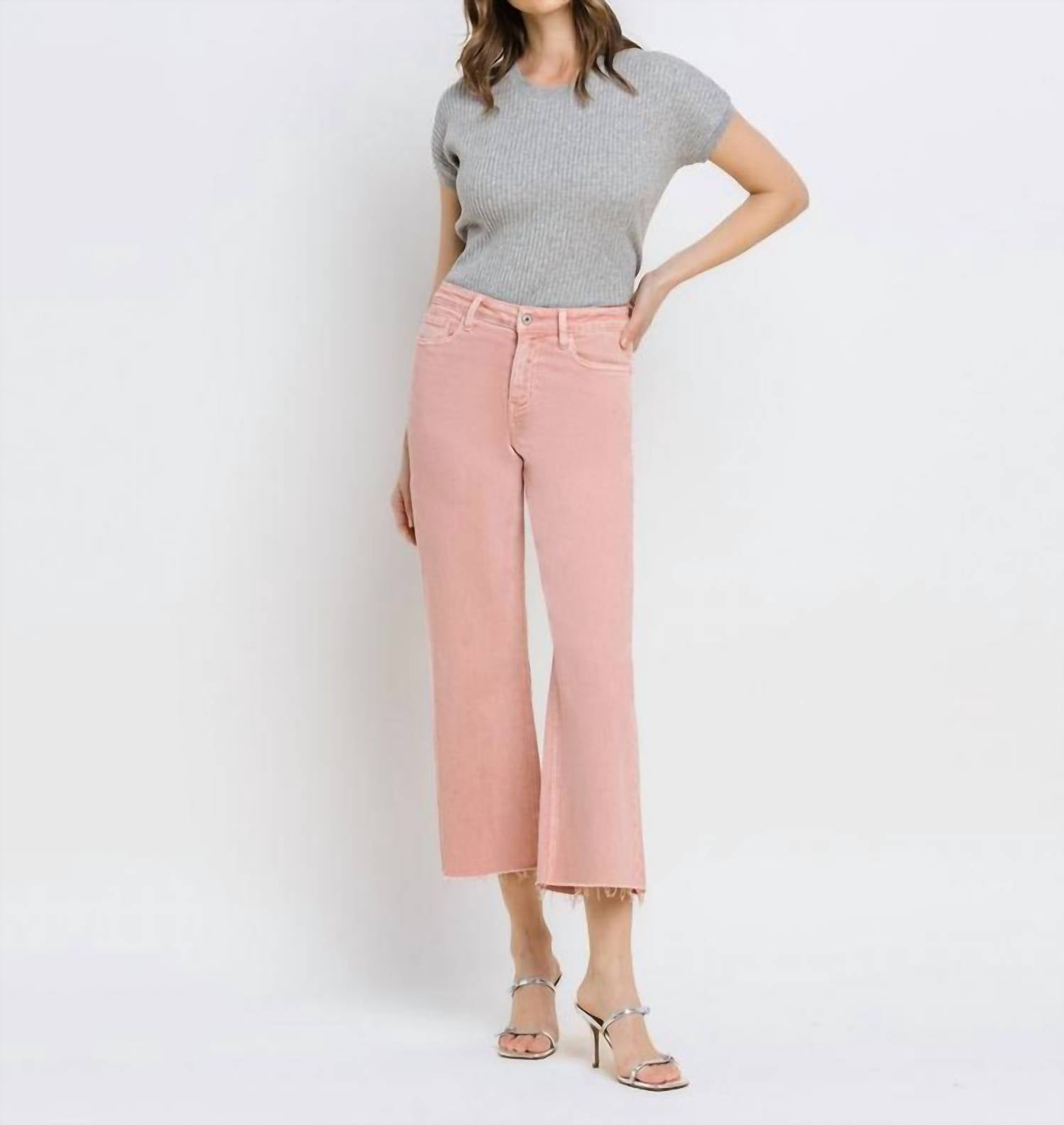 Vervet By Flying Monkey - Olivia Jeans Pink
