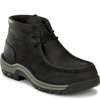 Justin - Men's Crafton Coal Cowhide 4" Moc Boot