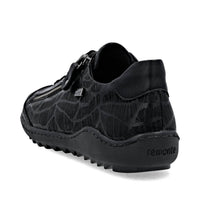 Remonte Women's Lace-up Shoes in black - women's sneaker - detail view