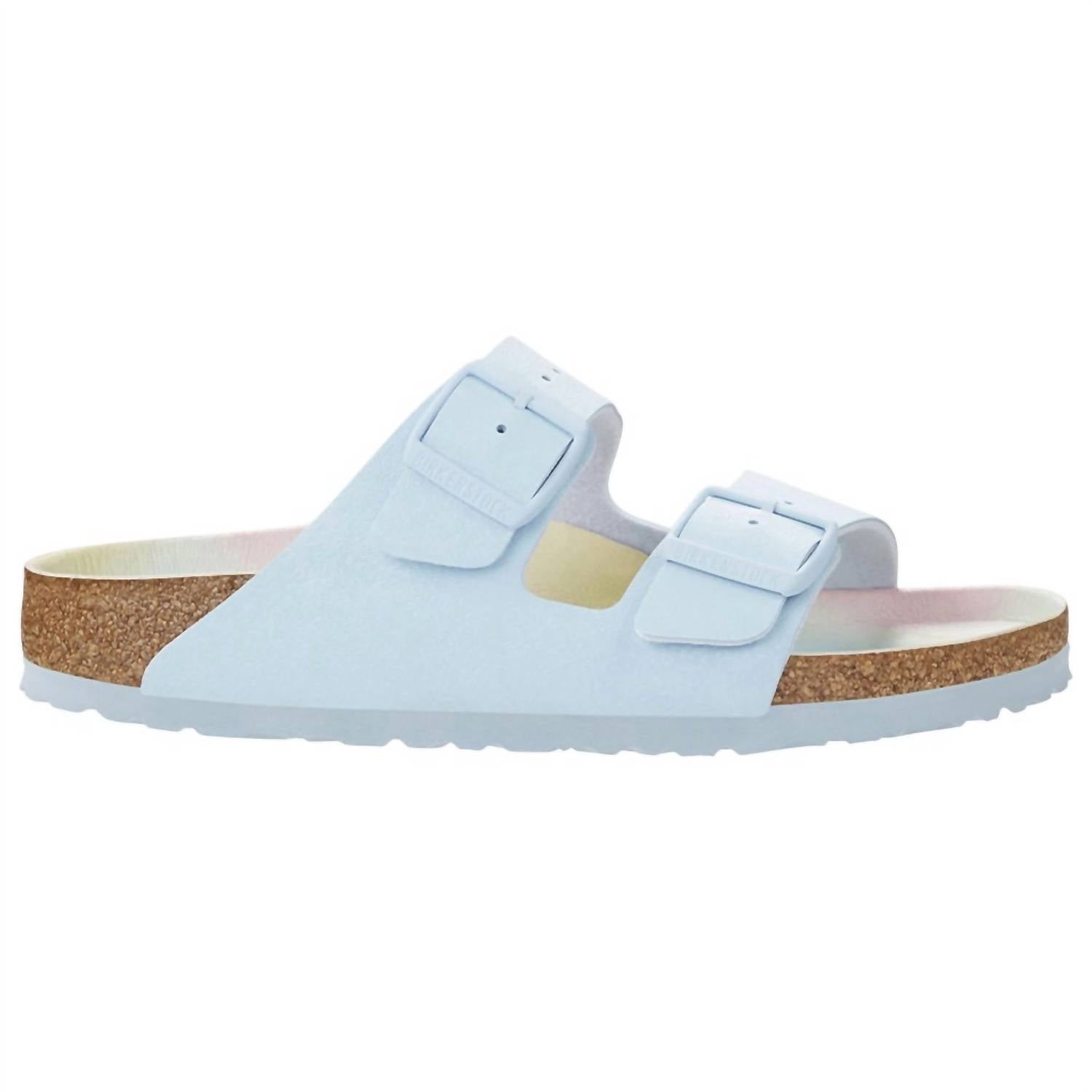 BIRKENSTOCK Women's Arizona Slip-on Sandals in light blue - women's sandal - detail view