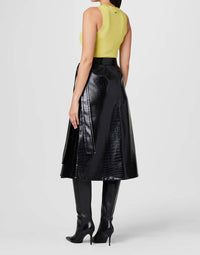 Toccin - Beatrice Croc Vegan Skirt