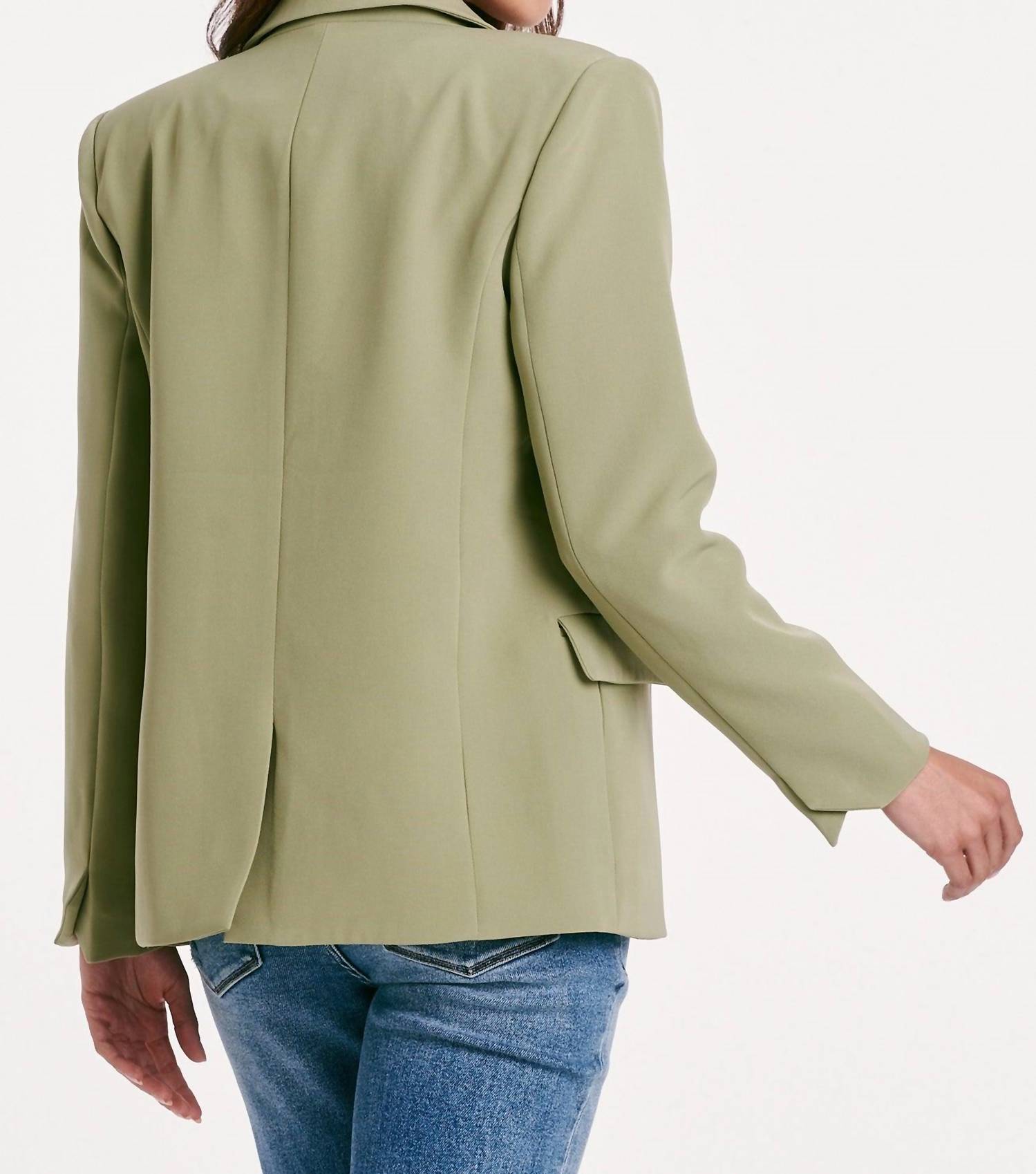 Another Love - Button Front Blazer