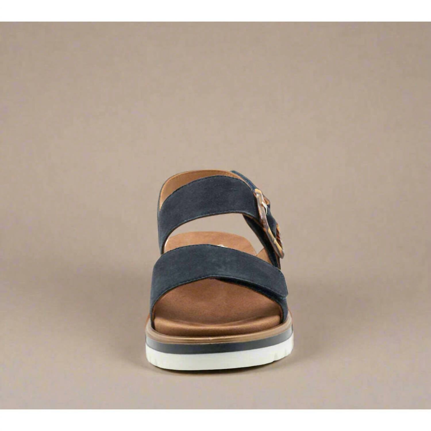 Ara Women's Marabella Sandals in navy suede - women's sandal - view 5