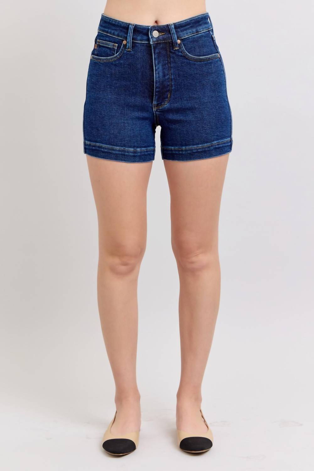 Judy Blue - High Waist Tummy Control Shorts