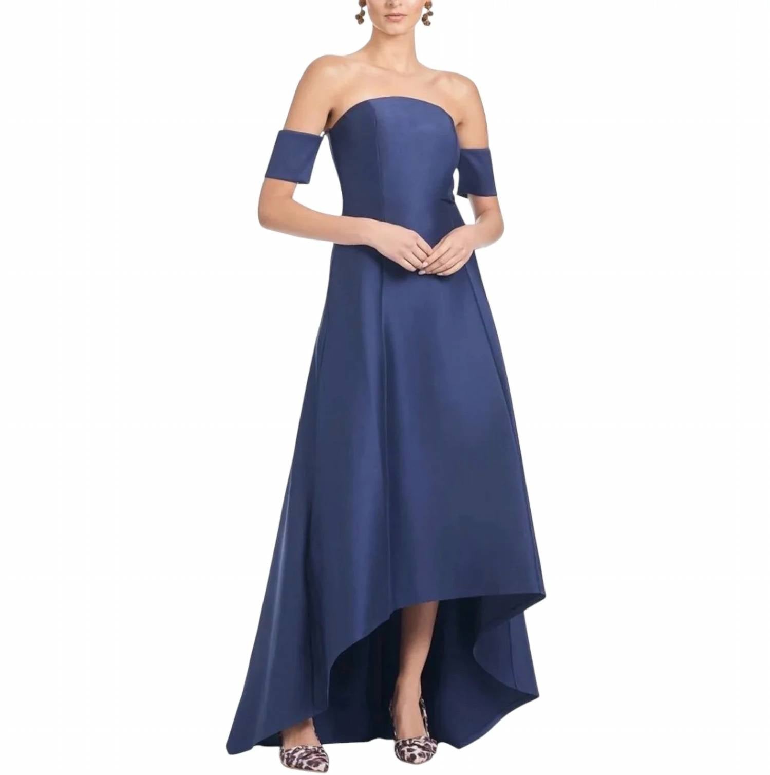 Sachin & Babi - Agyness Hi-lo Strapless Gown