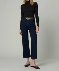 Joe'S Jeans - Blake High Rise Wide Leg Crop Jeans