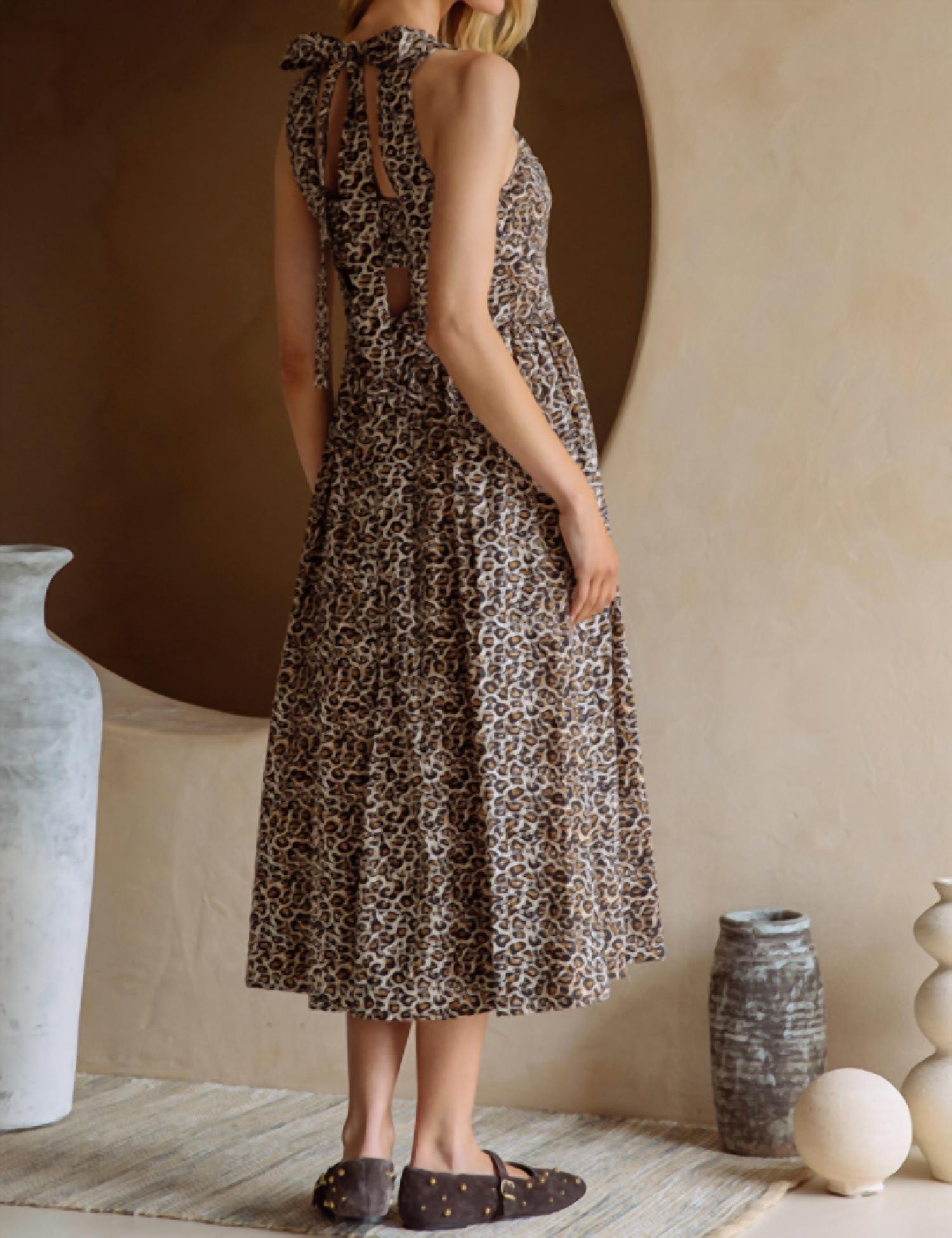Skies Are Blue - Rowan Cutout Midi Dress