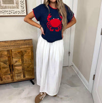 She + Sky - Coastal Crab Sweater