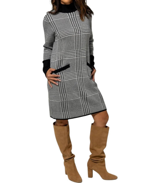 Tribal - Hanna Mock Neck Sweater Dress