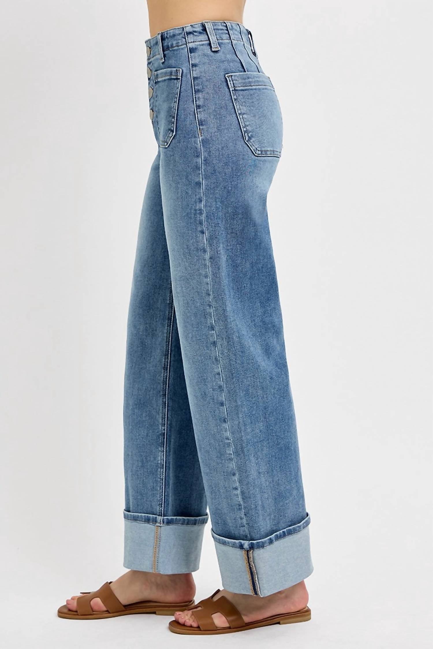 Risen - Margo Cuffed Jeans