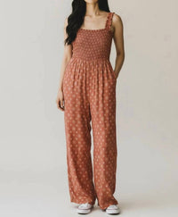 Dex - Smocked Jumpsuit