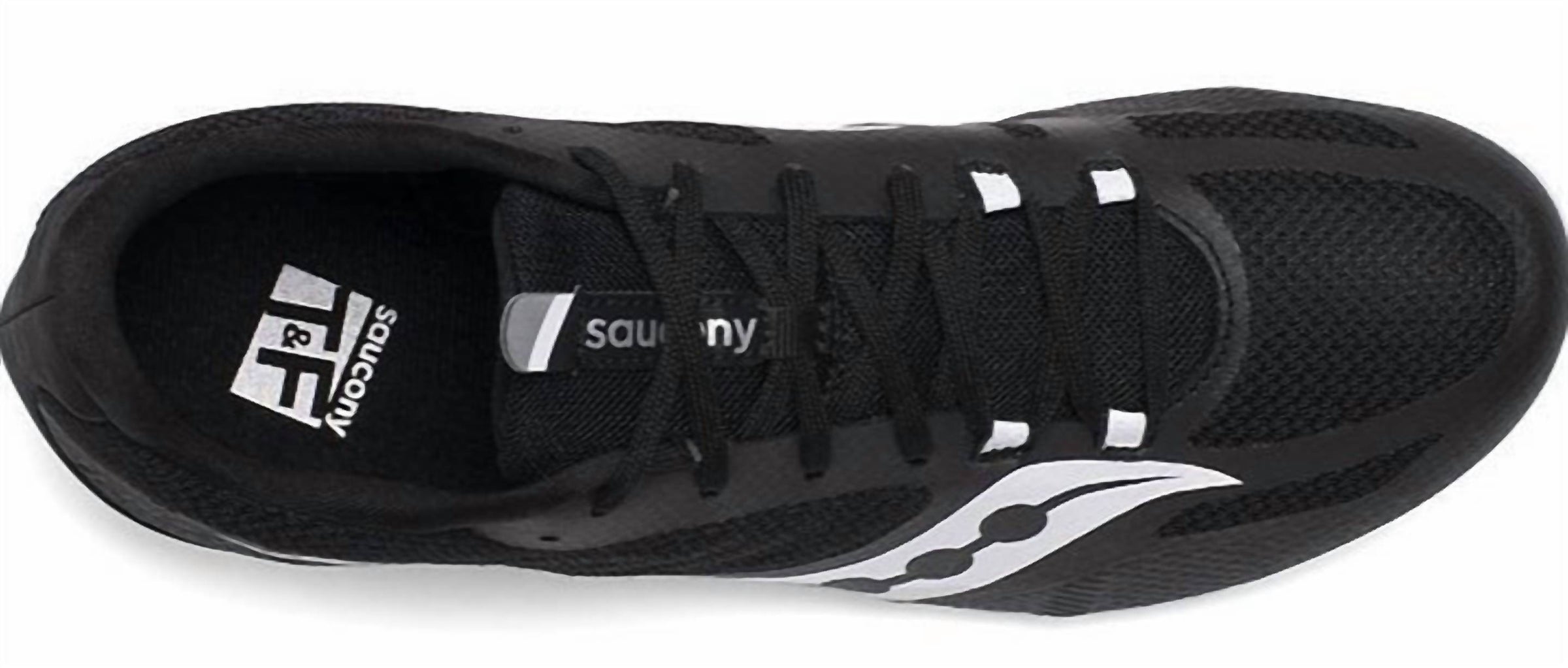 SAUCONY Men's Vendetta 3 Shoe in black white - men's shoe - view 4