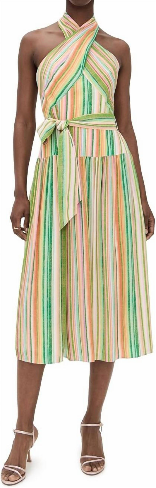 Shoshanna - Florentine Sleeveless Midi Dress