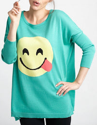 Angel Apparel - All Smiles Emoji Top