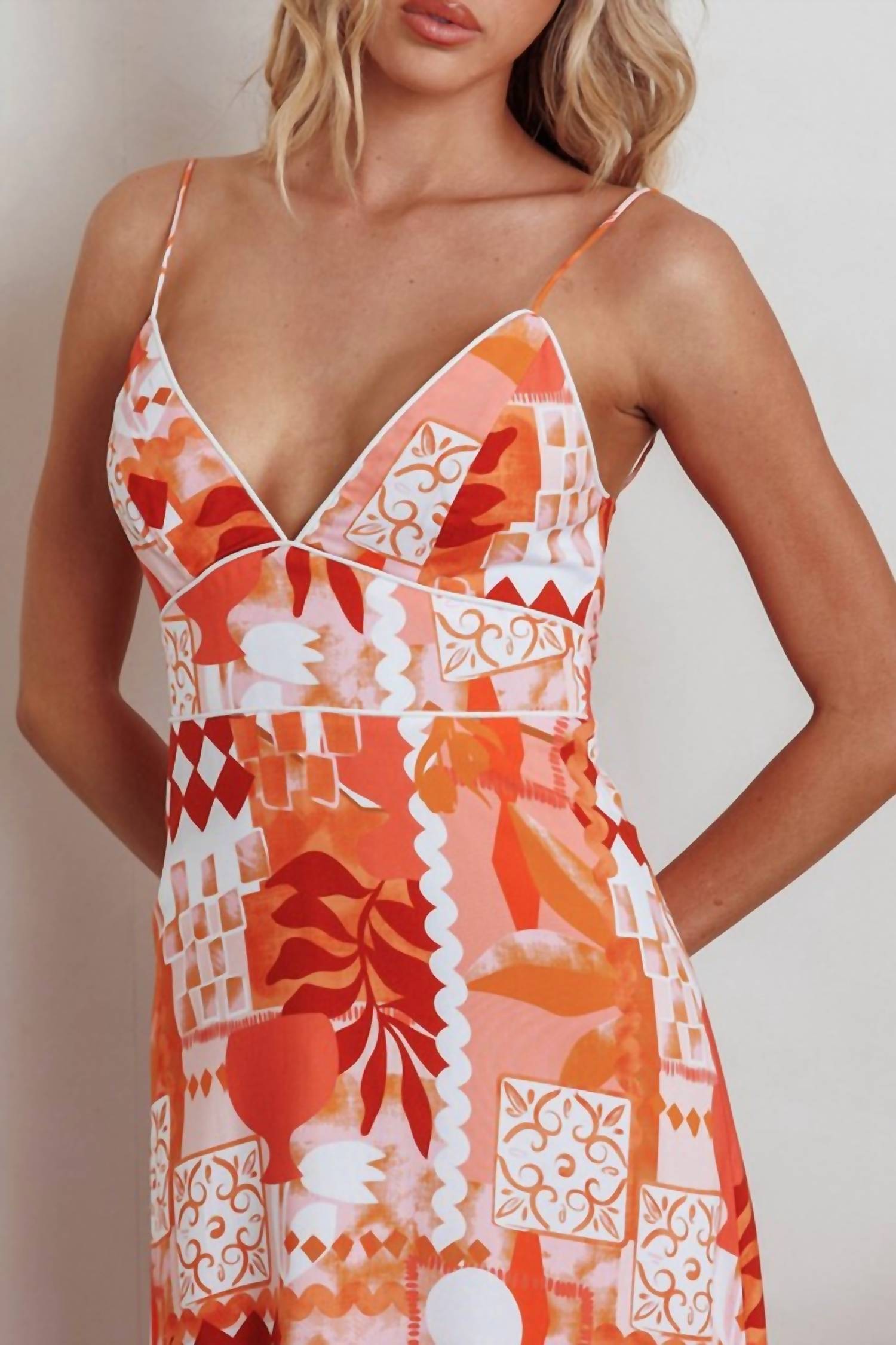 One And Only Collective - Tropical Vibe Maxi Dress