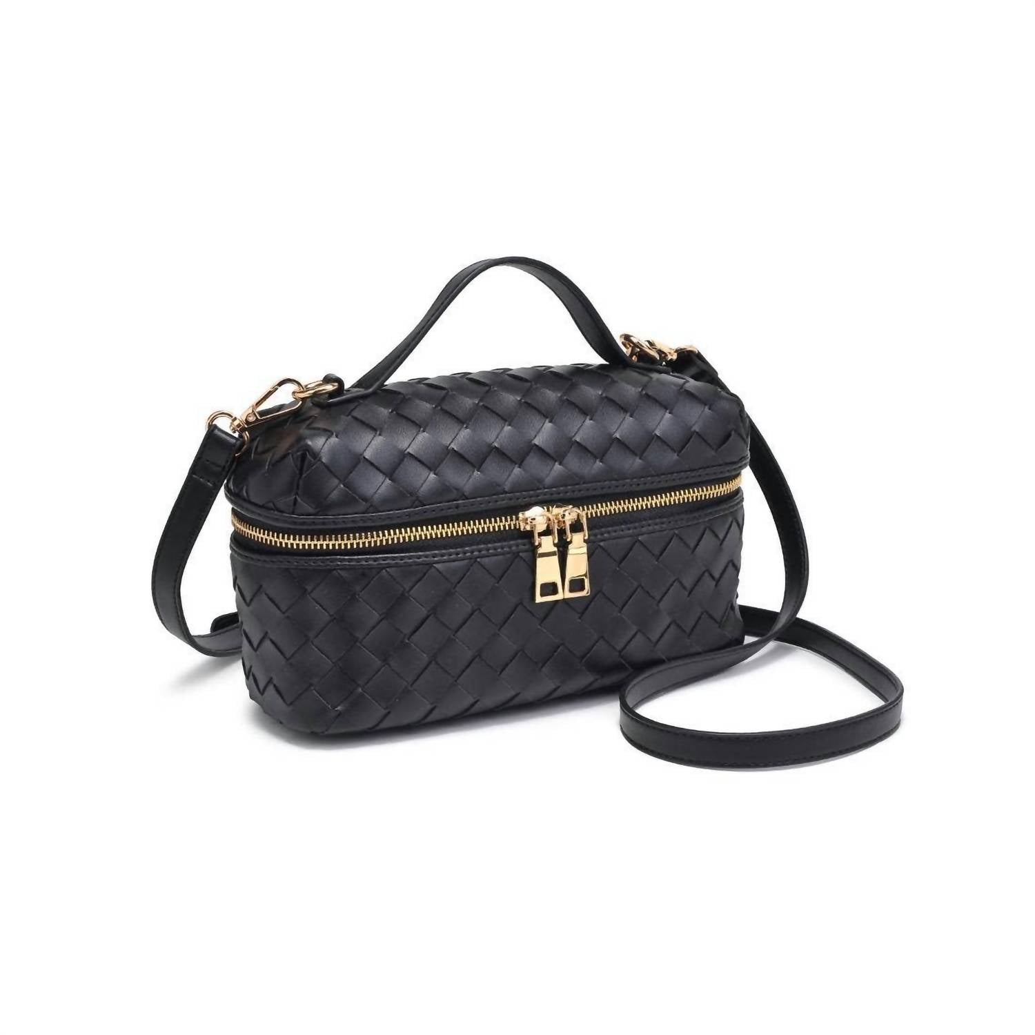 Urban Expressions - Women's Richie Woven Top Handle Crossbody Bag