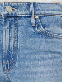 Mother - Lil Kick It Ankle High Rise Straight Leg Jeans
