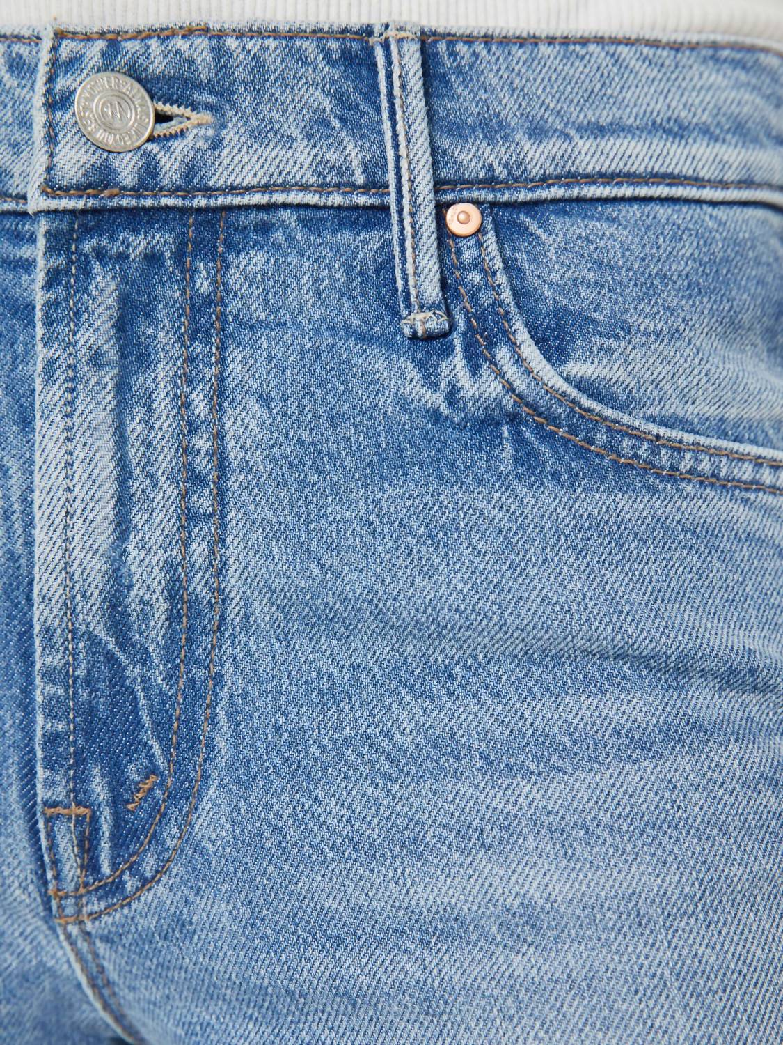 Mother - Lil Kick It Ankle High Rise Straight Leg Jeans