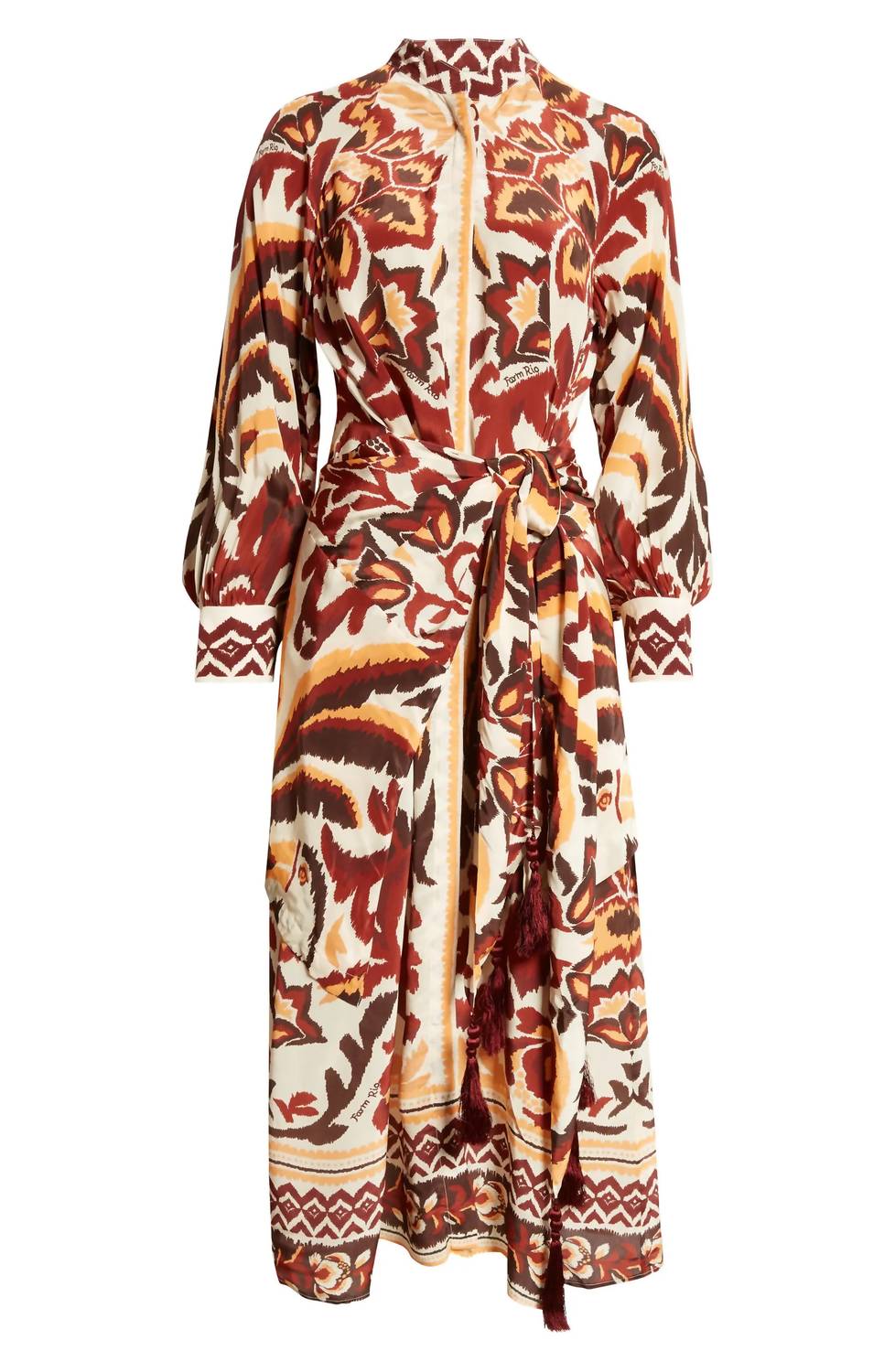 Farm Rio - Toucans Scarf Maxi Dress
