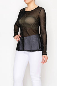 Origami - Oh My Mesh Top