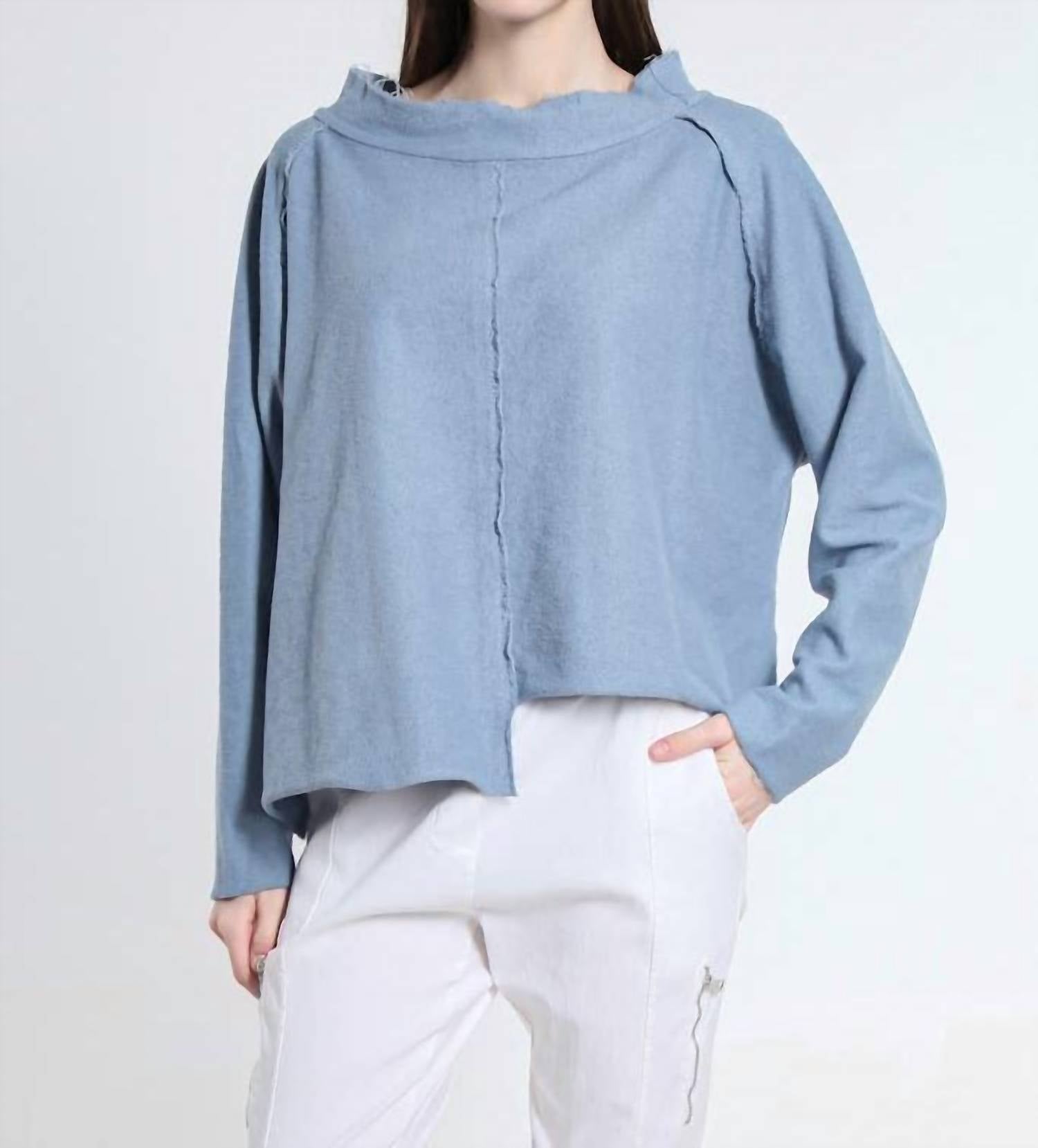 Tina Stephens Italy - Women's Whitney French Terry Seam Top