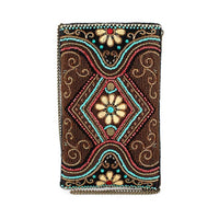 Mary Frances - Women's Tapestry Crossbody Phone Bag