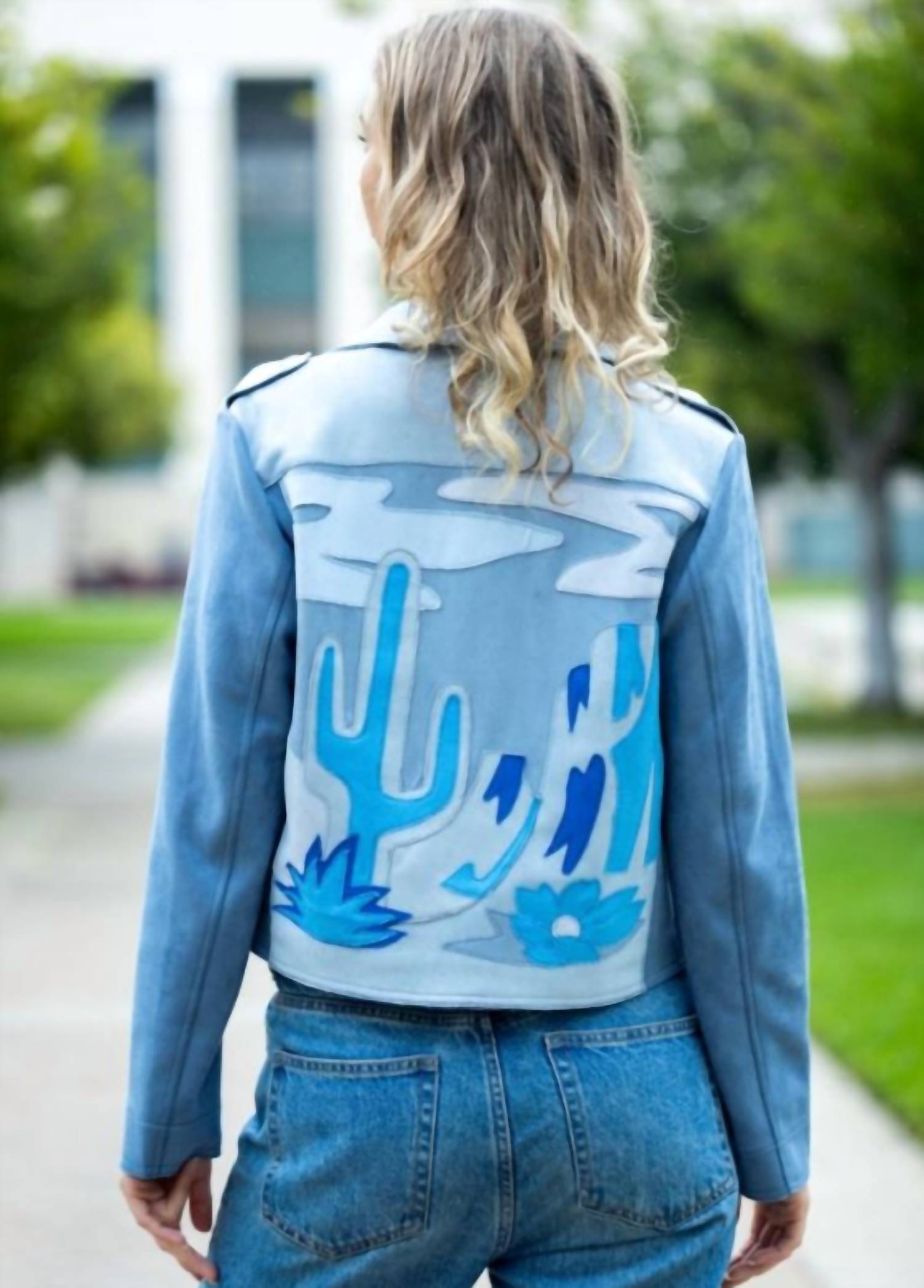 Wonderful & Young - Suede Moto Jacket