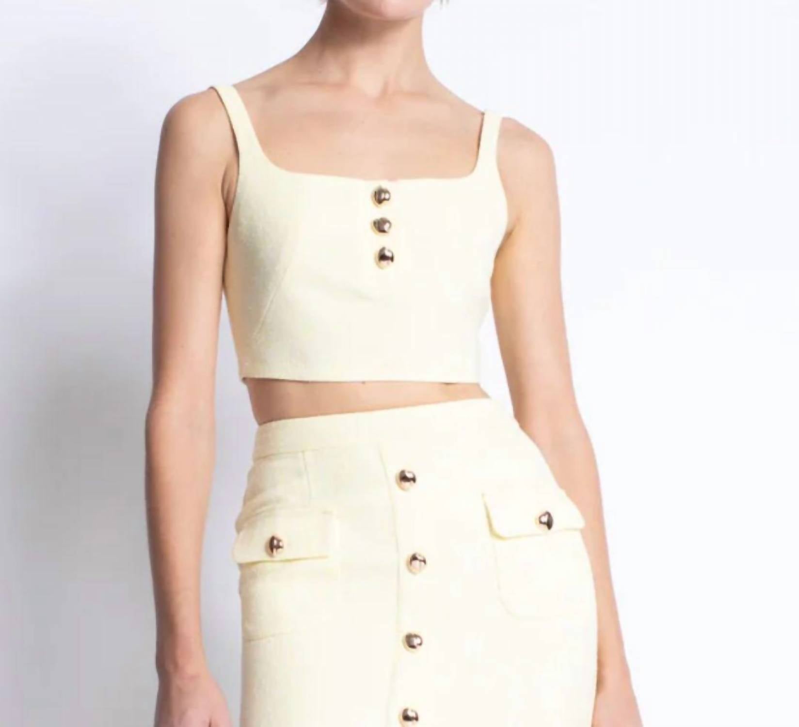 Karina Grimaldi - Sunny Crop Top