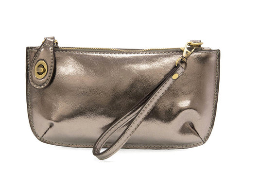 Joy Susan - Women's Liquid Metal Mini Crossbody Wristlet